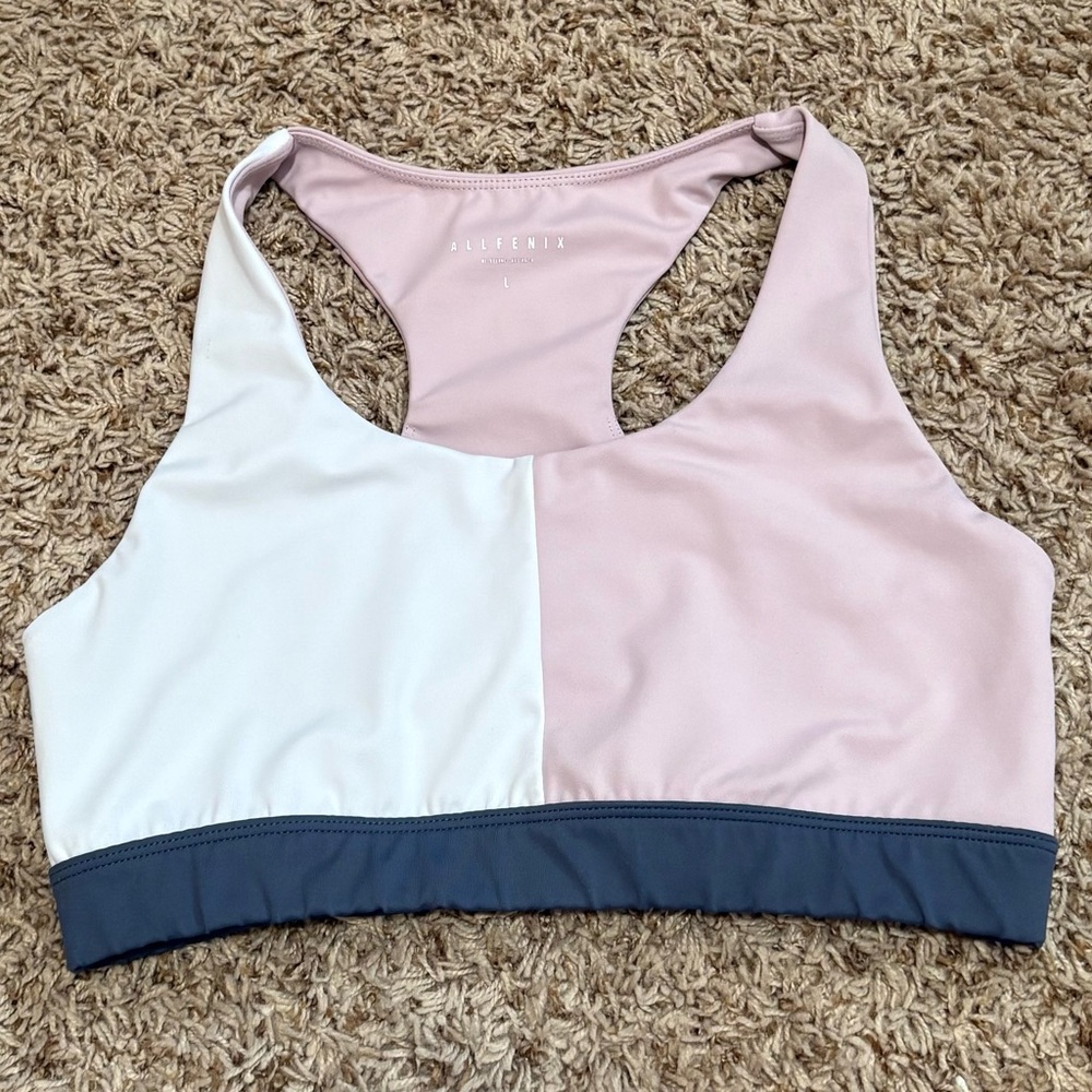 All Fenix Three Stone Racerback Sports Bra size Large